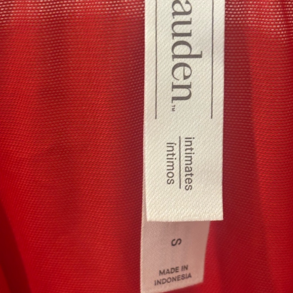 Auden Red Teddy Intimates With Rhinestones - Picture 4 of 6